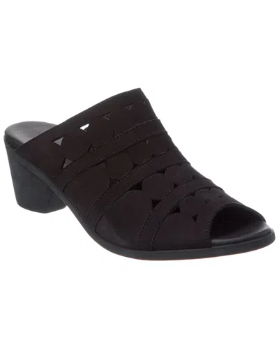 Arche Sorroe Suede Sandal In Black