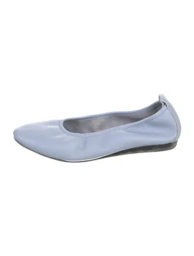 Pre-owned Arche Suede Ballet Flats In Blue