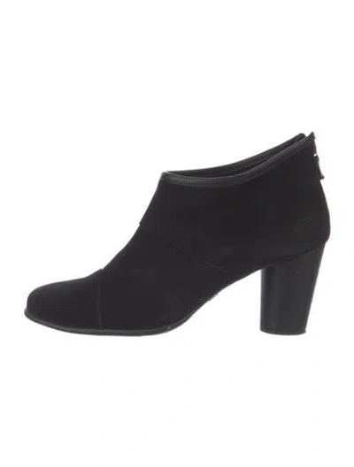 Pre-owned Arche Suede Boots In Black