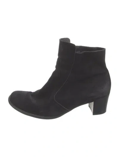 Pre-owned Arche Suede Boots In Black