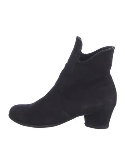 Pre-owned Arche Suede Boots In Black