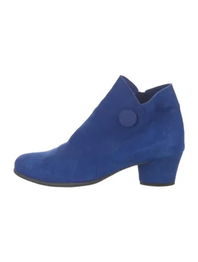 Pre-owned Arche Suede Boots In Blue