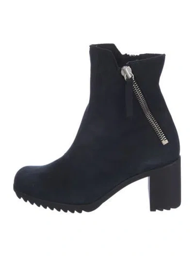 Pre-owned Arche Suede Boots In Blue