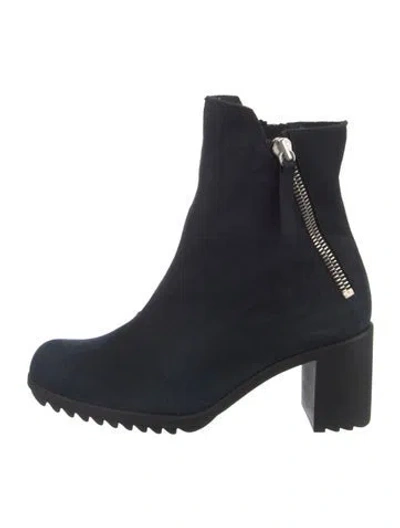 Pre-owned Arche Suede Boots In Blue