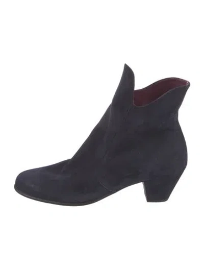 Pre-owned Arche Suede Boots In Blue