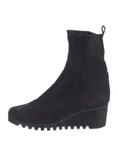 Pre-owned Arche Suede Boots In Blue