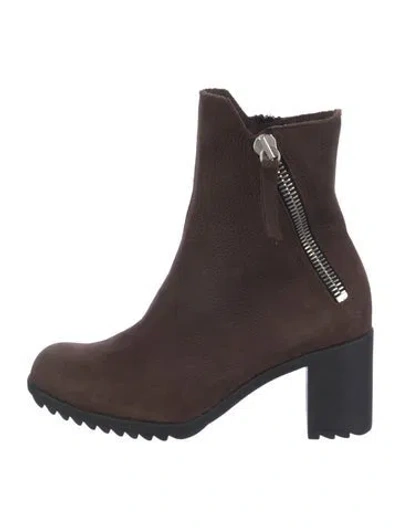 Pre-owned Arche Suede Boots In Brown