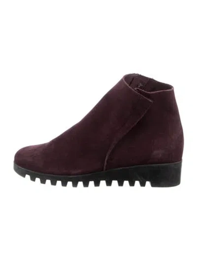 Pre-owned Arche Suede Boots In Multi