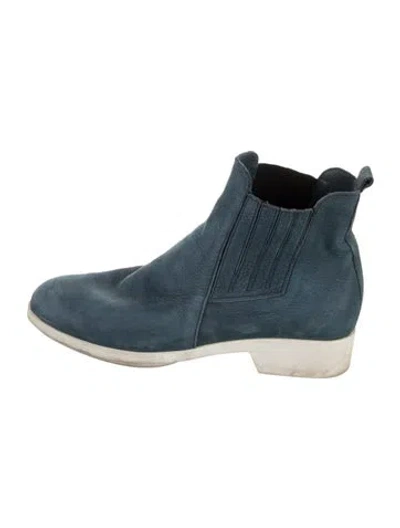 Pre-owned Arche Suede Chelsea Boots In Blue