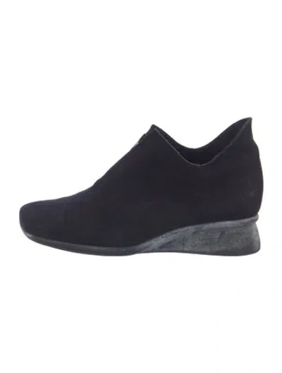 Pre-owned Arche Suede Flats In Blue