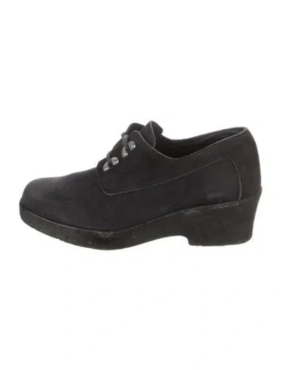 Pre-owned Arche Suede Lace-up Boots In Black