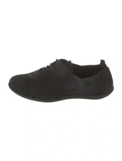 Pre-owned Arche Suede Oxfords In Black
