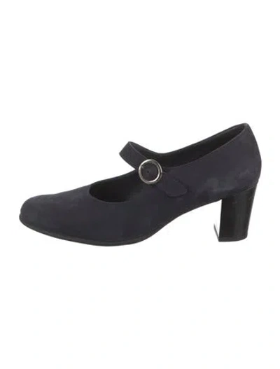 Pre-owned Arche Suede Pumps In Blue