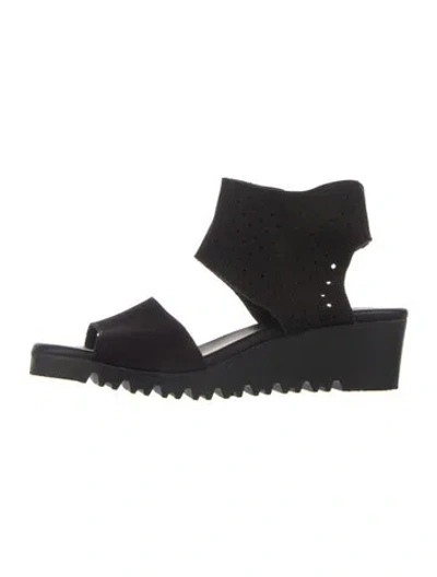 Pre-owned Arche Suede Sandals In Blue