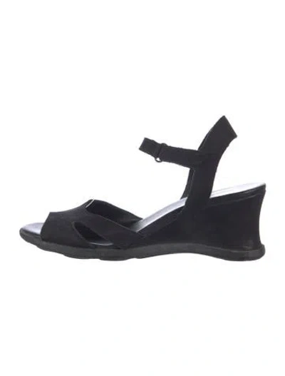 Pre-owned Arche Suede Sandals In Blue