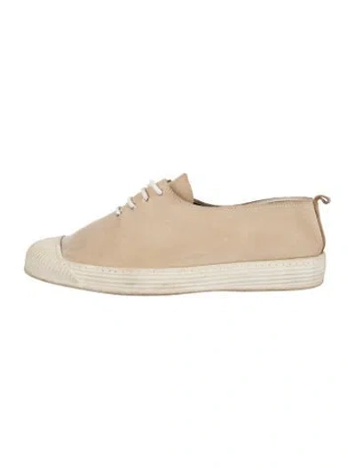 Pre-owned Arche Suede Sneakers In Neutrals