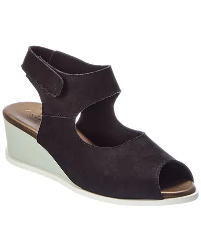 Arche Surana Leather Sandal In Black