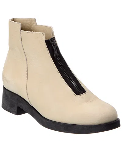 Arche Taizzy Leather Bootie In Neutral