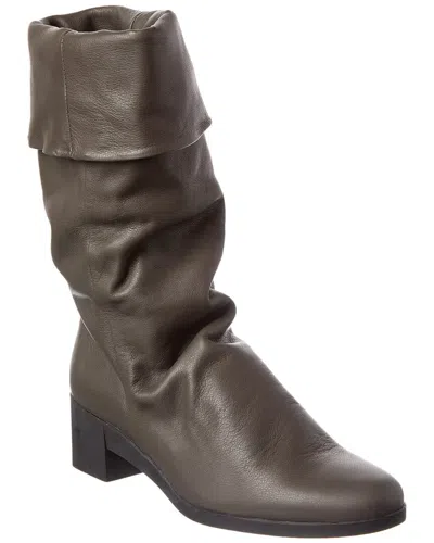Arche Tatcha Leather Boot In Green