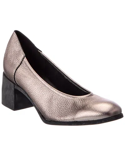 Arche Teobao Leather Pump In Gray