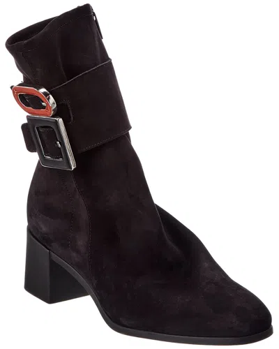 Arche Teomay Leather Boot In Black