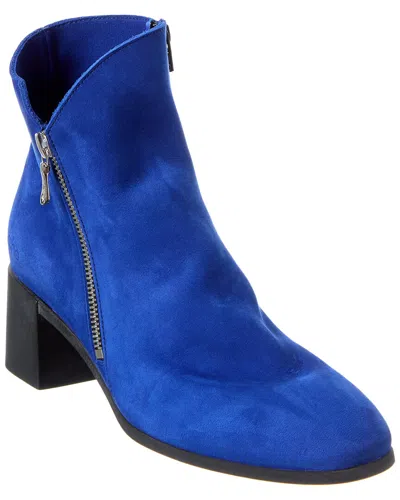 Arche Teozzi Leather Bootie In Blue