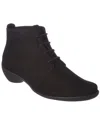 Arche Tessam Leather Bootie In Black