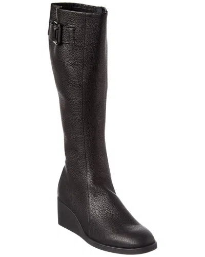 Arche Tilhoo Leather Knee-high Boot In Black