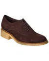 Arche Tosca Suede Oxford In Brown