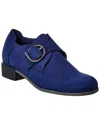 Arche Twibee Leather Bootie In Blue
