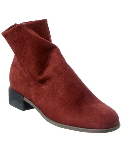 Arche Twinny Leather Bootie In Brown