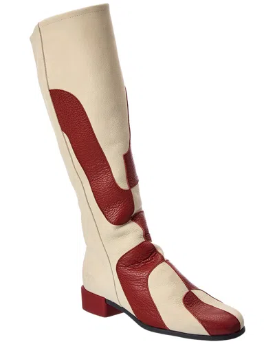 Arche Twizoo Leather Boot In Neutral