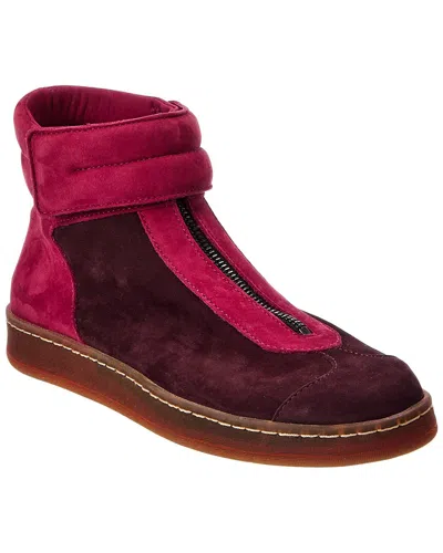 Arche Vanity Leather Sneaker In Brown