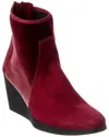 Arche Vitage Suede Bootie In Red