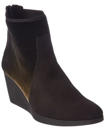 Arche Vitage Suede Wedge Bootie In Multi