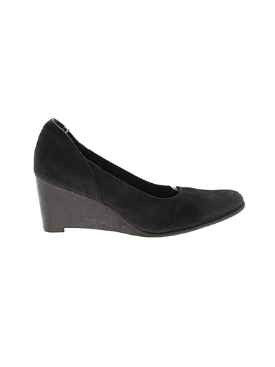 Pre-owned Arche Wedges In Black