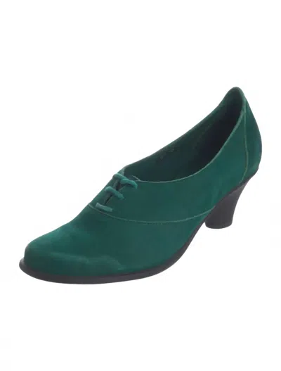 Arche Women's Agada Lace-up Closed Toe Pumps In Green