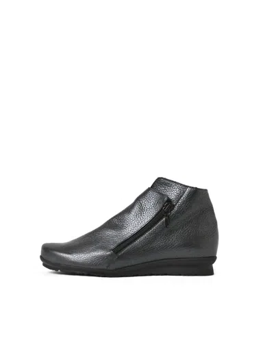 Arche Women's Barcom Ankle Boots In Silver-black