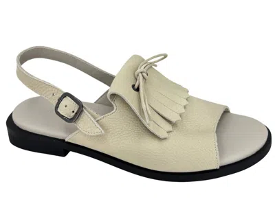Arche Women's Kakuma Sling-back Sandal In Beige In Gray