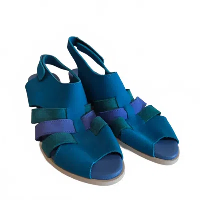Arche Women's Surame Wedge Sandal In Blue