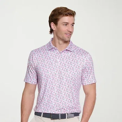 Archer Links Mens Short Sleeve Polo Shirt In Multi