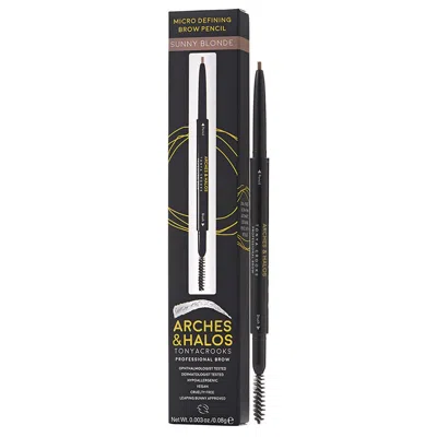 Arches & Halos Ladies Micro Defining Brow Pencil 0.003 oz Sunny Blonde Makeup 818881020808 In Sand