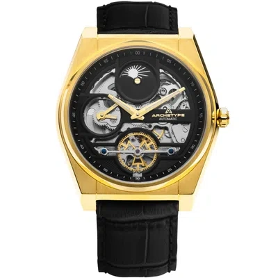 Pre-owned Archetype Rogue Automatic Gold Black