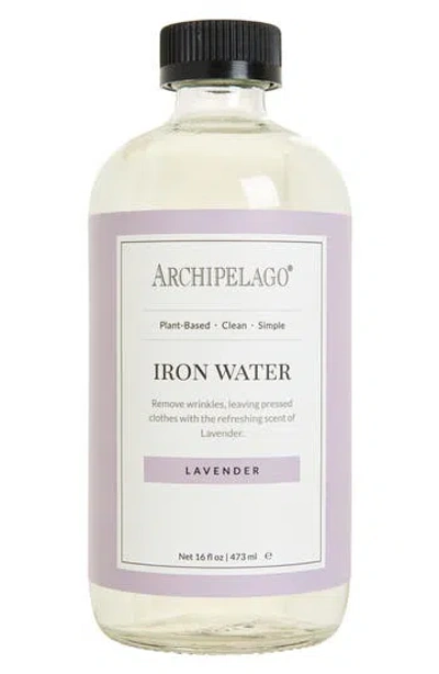 Archipelago Botanicals Lavender Iron Water In Purple/clear