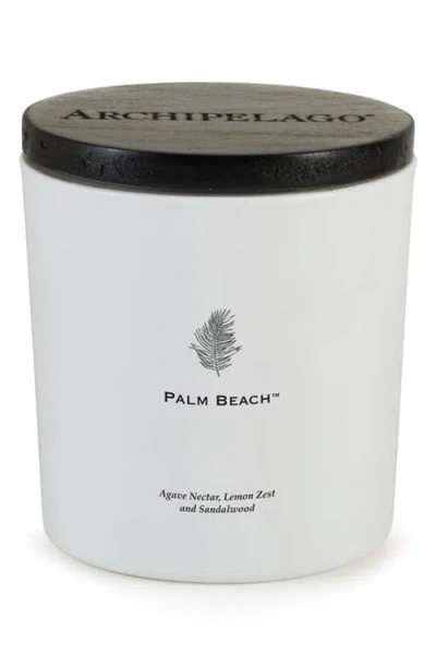 Archipelago Botanicals Luxe Candle In Palm Beach