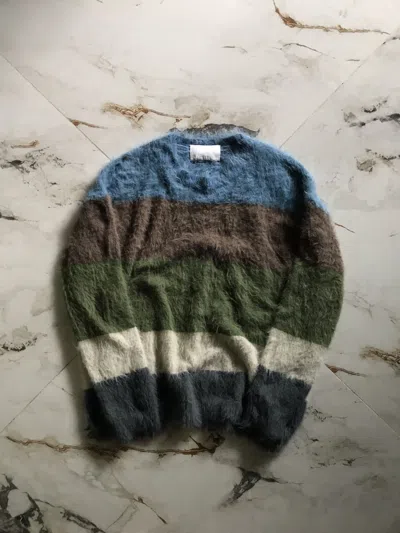 Pre-owned Archival Clothing Prada Fur Sweatshirts In Blue