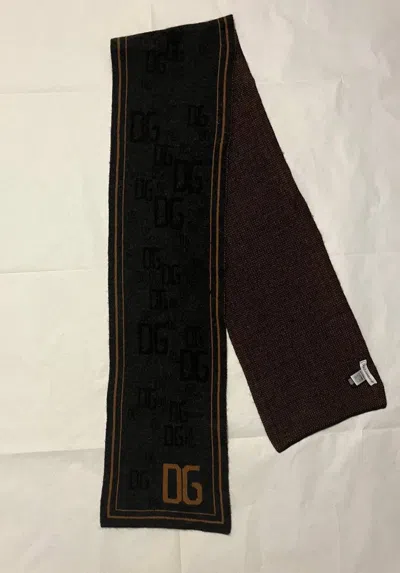 Pre-owned Archival Clothing Cashmere Scarf In Black