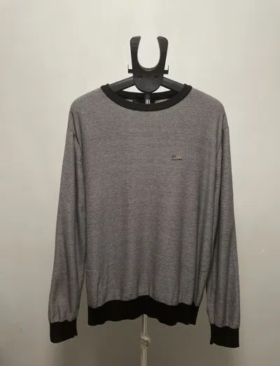 Pre-owned Archival Clothing X Gucci By Tom Ford Hand Knitted Sweater In Black