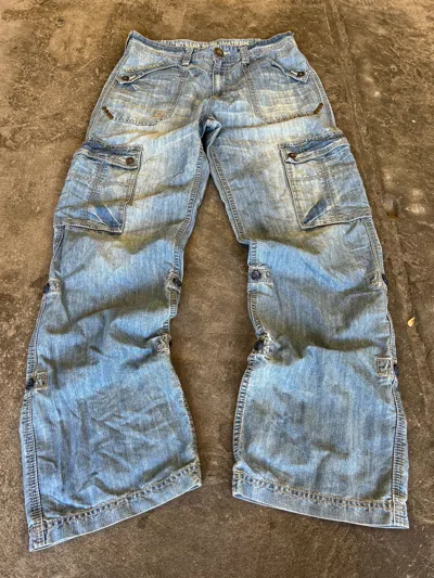 Pre-owned Archival Clothing X Hysteric Glamour Vintage Hysteric Glamour Balenciaga Style Japanese Jeans 90's (size 32) In Multicolor