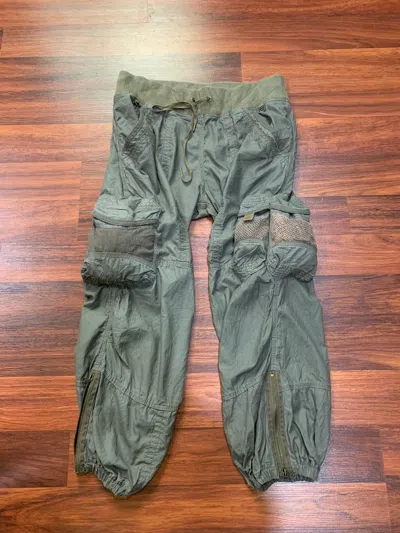 Pre-owned Archival Clothing X If Six Was Nine Goa Drawstring Cargo Pants In Mix